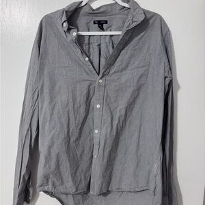 GAP Striped Gray Shirt